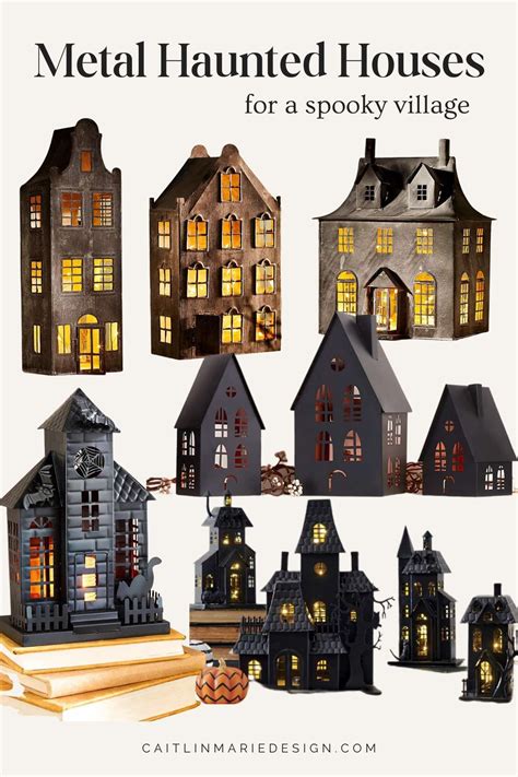 modern metal haunted houses